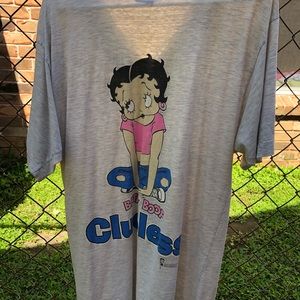 Vintage Betty Boop x Clueless Baseball Shirt